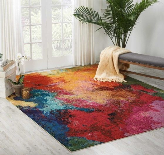 Nourison Home™ Celestial Palette 5'x7' Style 27 Area Rug-1