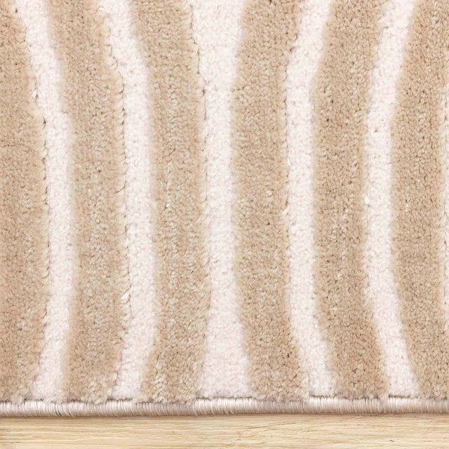 Kalora Interiors Leo Beige/Cream 5'x8' Area Rug-2
