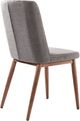 Armen Living Wade 2-Piece Gray Dining Chairs-2