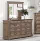 Furniture of America® Sheringham 4-Piece Weathered Gray Queen Bedroom Set-3