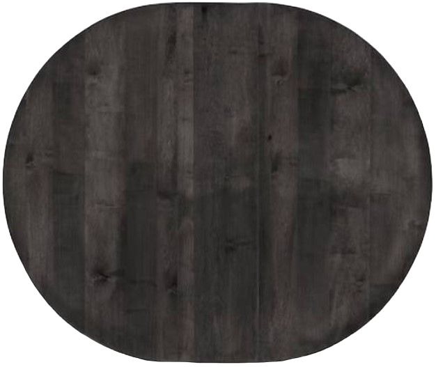 Bassett® Furniture BenchMade Origins Nichols Carbon Round Dining Table with Leaf-2