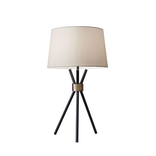 Adesso® Benson Black Table Lamp-0