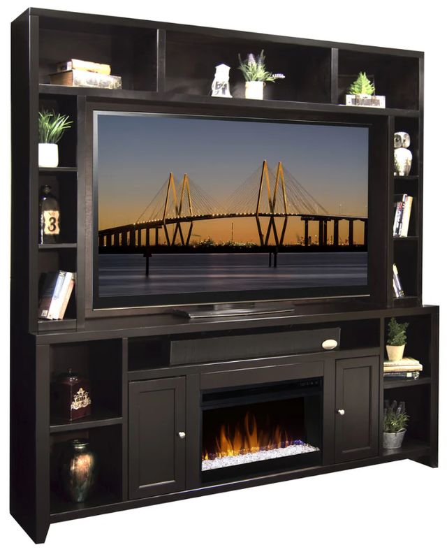 Legends Home Urban Loft Mocha Fireplace Entertainment Center-0