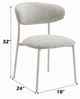 ACME Furniture Kalam 2-Piece Beige/Gray Dining Side Chair Set-2