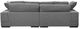 Moe's Home Collection Plunge 2-Piece Anthracite L-Shaped Sectional and Reversible Chaise-3
