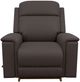La-Z-Boy® Ace Chocolate Leather Manual Rocking Recliner-1