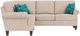Flexsteel® Moxy 2-Piece Almond L-Shape Sectional-1