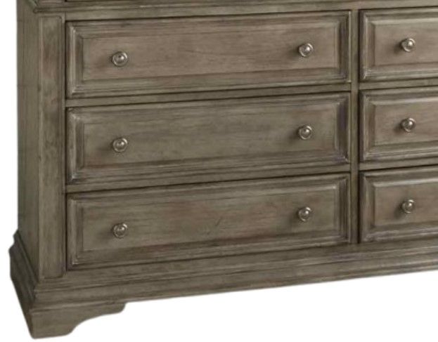 Steve Silver Co. Highland Park Waxed Driftwood 8-Drawer Dresser-2