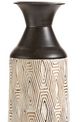 Giftcraft Beige/Black Small Vase-3