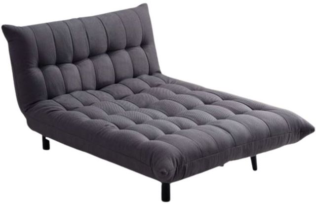 Milton Greens Stars Dark Gray Multi-Functional Click Clack Plush Futon-2