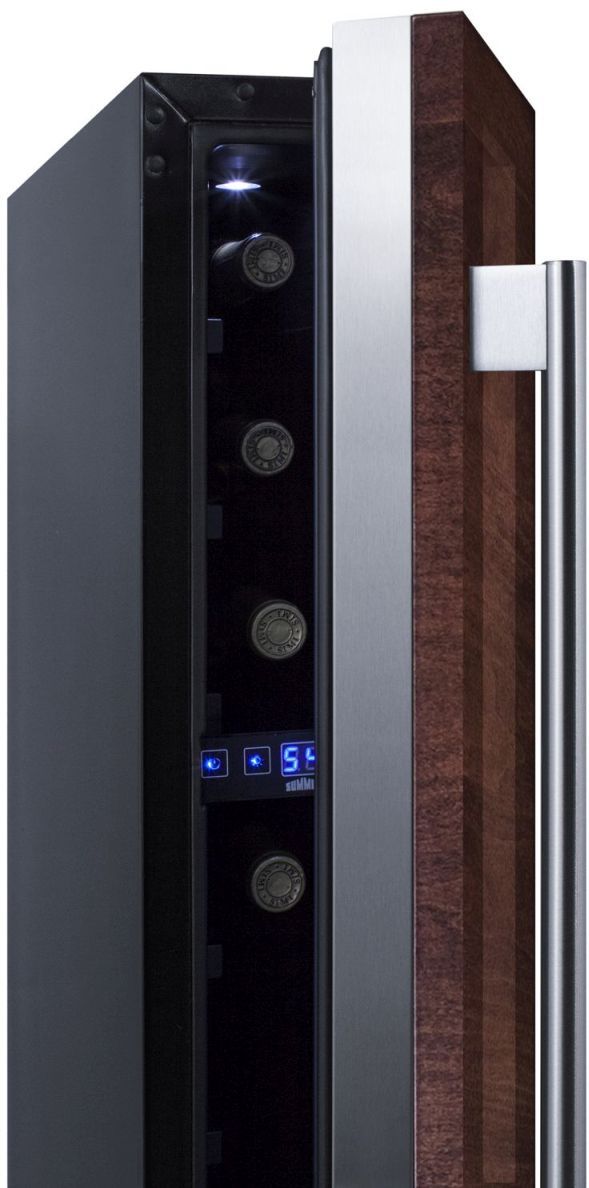 Summit® 6" Panel Ready Built-In Wine Cooler -1