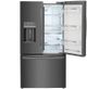 Frigidaire Gallery® 22.6 Cu. Ft. Smudge-Proof® Black Stainless Steel Counter Depth French Door Refrigerator-2