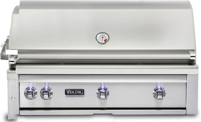 Viking® 5 Series 4-Burner Stainless Steel Built-In Liquid Propane Grill-0