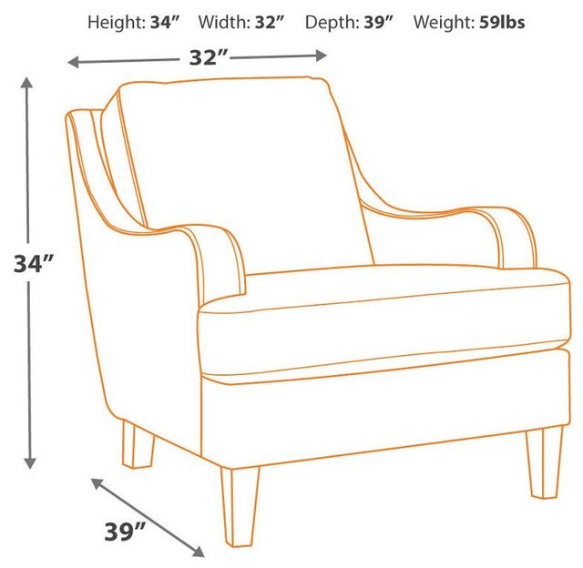 Signature Design by Ashley® Tirolo Walnut Accent Chair-2