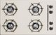 Summit® 30" Bisque Gas Cooktop-0