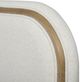 Bernards Trilogy Toffee/White Sand King Upholstered Panel Bed-4