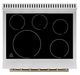 FORNO® Paolo 30" White Pro Style Electric Range-4