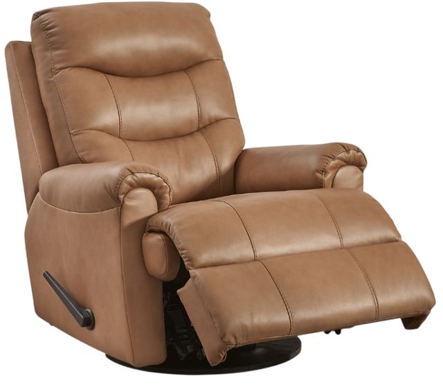 Signature Design by Ashley® Flynwood Butternut Manual Swivel Glider Recliner-1