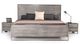 VIG Furniture Modrest Charlene 4-Piece Gray/Stainless Steel Eastern King Bedroom Set-1