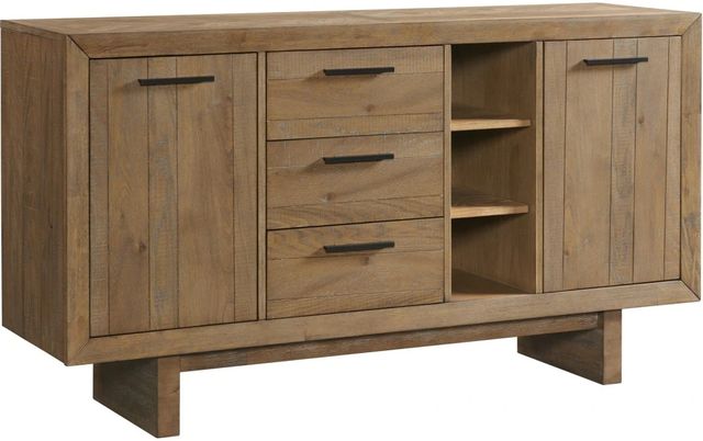 Intercon Landmark Weathered Oak Sideboard-0