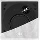 KEF 4.5" White Square Shallow Depth In-Wall Speaker-1