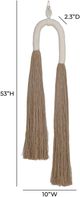TOV Furniture Pasha Natural Standard Tassel Wall Decor-2