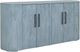 International Furniture Direct Balam Blue Console-0