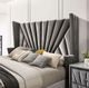 Furniture of America® Carissa Gray Eastern King Bed-2