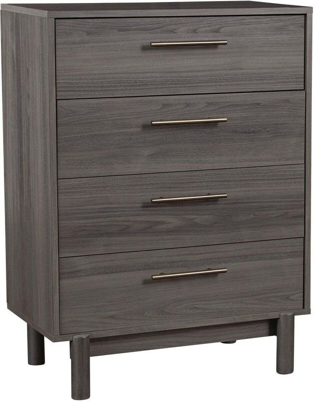 Signature Design by Ashley® Brymont 3-Piece Dark Gray Queen Platform Bed Set-3