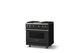 Viking® 5 Series 36" Antique Bronze Pro Style Gas (NG) Range with Brushed Brass Trim-2