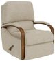 Flexsteel® Woodlawn Brown Truffle Swivel Gliding Recliner-0
