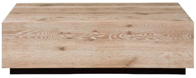 Bassett® Furniture Cascade Boardwalk Oak Rectangle Cocktail Table-1