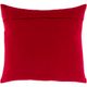 Surya Boteh Bright Red 20"x20" Toss Pillow with Down Insert-1