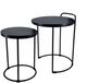 A & B Home Perisa Black Nesting Tables-2