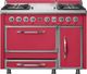 Viking® Tuscany 48" Valentine Pro Style Dual Fuel Range with Griddle-0