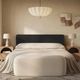 TOV Furniture Isla Charcoal Queen Panel Bed-1