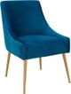 TOV Furniture Beatrix Pleated Navy Side Chair-0