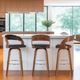 Armen Living Shelly Brown/Walnut Counter Stool-1