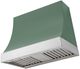 AGA Marquee 36" Mineral Green Wall Mounted Range Hood with Polished Chrome Trim-0