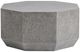 Classic Home Morse Dark Gray Concrete Outdoor Coffee Table-0