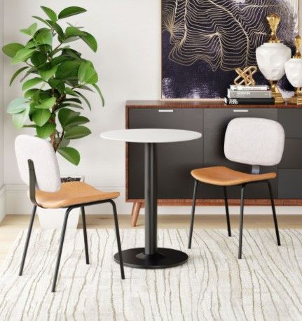Zuo® Modern Worcester Beige Dining Chair-2