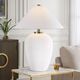 Uttermost® Merriton Matte White Table Lamp-2