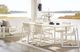 Vanguard® Furniture Breeze Cloud Aluminum Outdoor Spot Table-2
