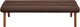 Moe's Home Collection Arlo Deep Brown Bench-1