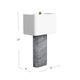 Bassett Mirror Leed Gray Table Lamp-3
