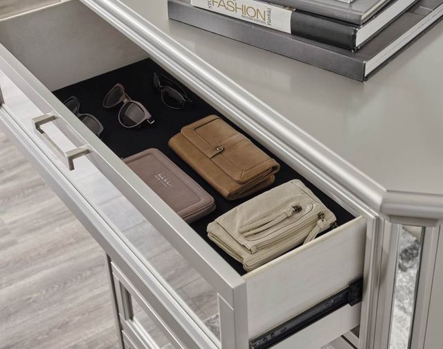 Signature Design by Ashley® Lindenfield Silver Drawer Chest-4