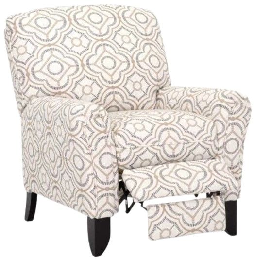 Franklin™ Cambria Embry Natural Hi-Leg Manual Recliner-1