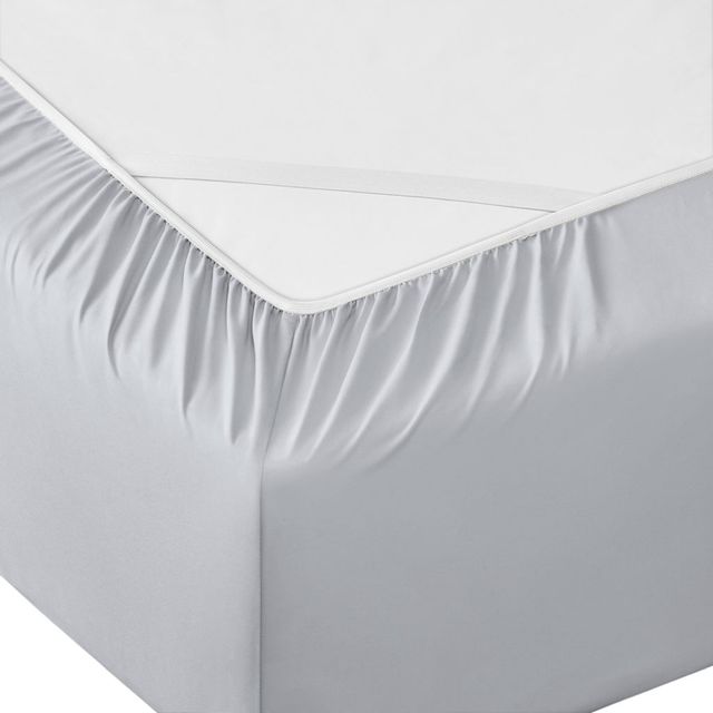 Sleeptone® Ultraweave® 6-Piece Silver Microfiber Split Head King Sheet Set-4