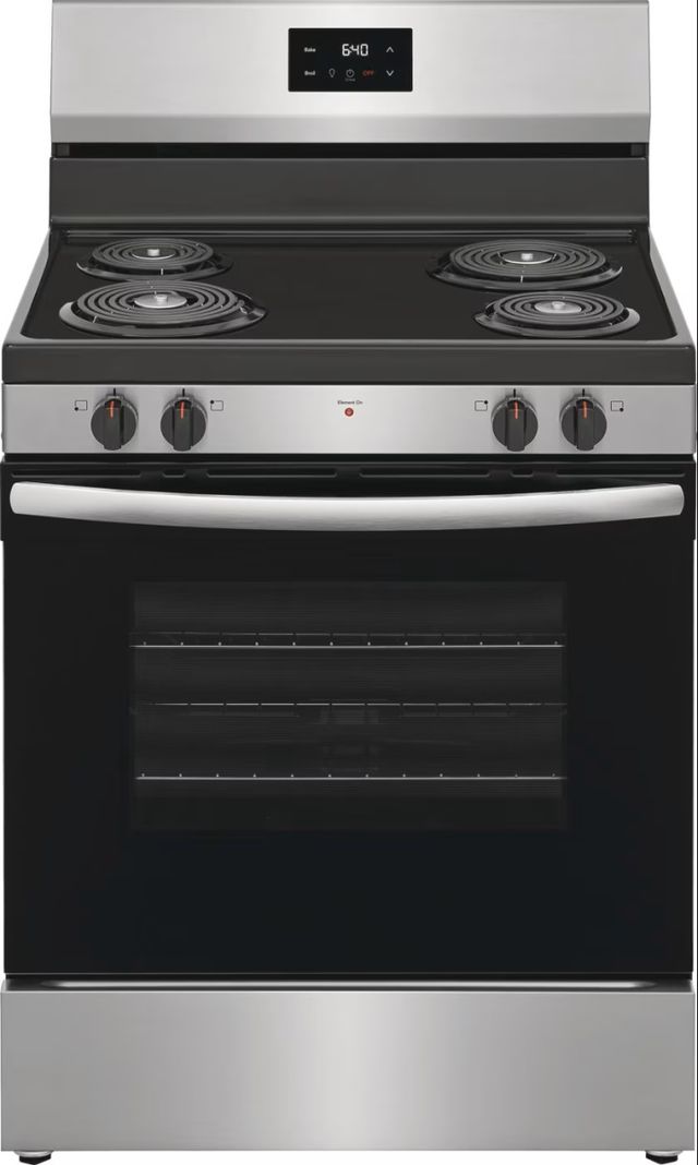 Frigidaire® 30" Stainless Steel Freestanding Electric Range-0