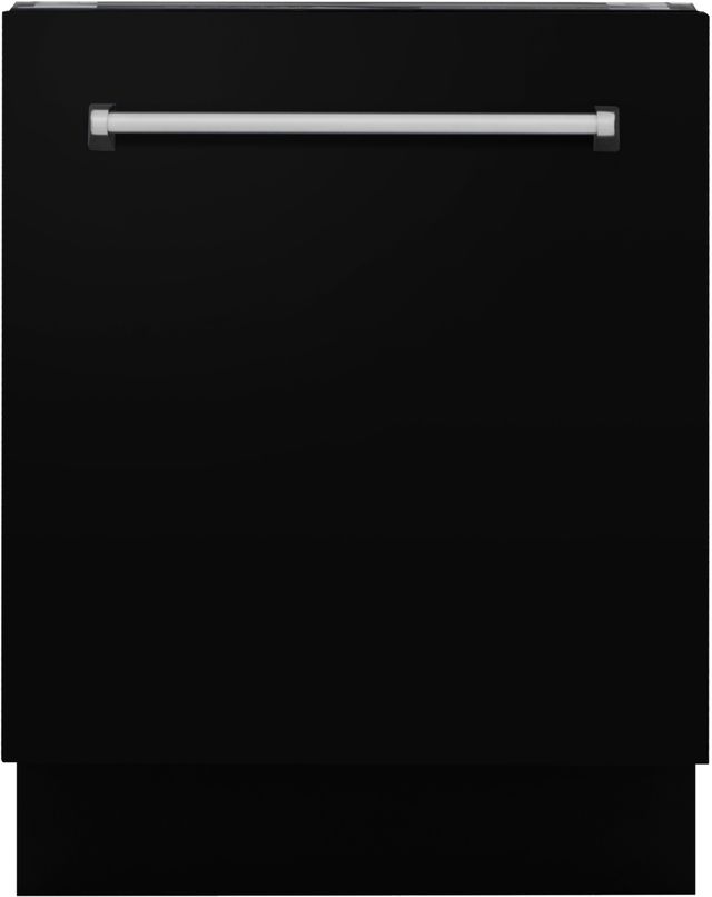 ZLINE Tallac Series 24" Black Matte Built In Dishwasher-0